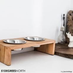 51 Degrees North Voerbak Teak High