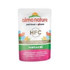 Almo Nature HFC Natural Kattenvoer - Maaltijdzakje - Kip En Zalm -Trixie Winkel a739ac92447c42557feb140758f11bd935f743ffc6c8fd58f85b566294ef2ca3 3 6