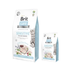 Brit Care Cat - Sensitive Food Allergy -Trixie Winkel brit care cat grain free sensitive food allergy management 203588 2000 none