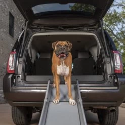 Happy Ride Compact Telescoping Dog Ramp -Trixie Winkel happy ride compact telescoping dog ramp 162826 1000 none