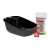 PeeWee EcoGranda - Startpakket -Trixie Winkel peewee ecogranda kattenbak startpakket zwartzwart 49833 0500 none
