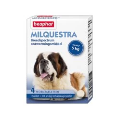 Beaphar Milquestra Hond -Trixie Winkel product beaphar milquestra hond 5 75 kg 4 tabletten none 4 1463566016 30174