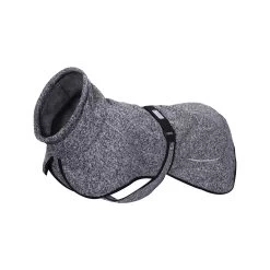RukkaPets Comfy Knit Jacket -Trixie Winkel rukkapets comfy knit jacket grijs maat 60 133370 2000 none