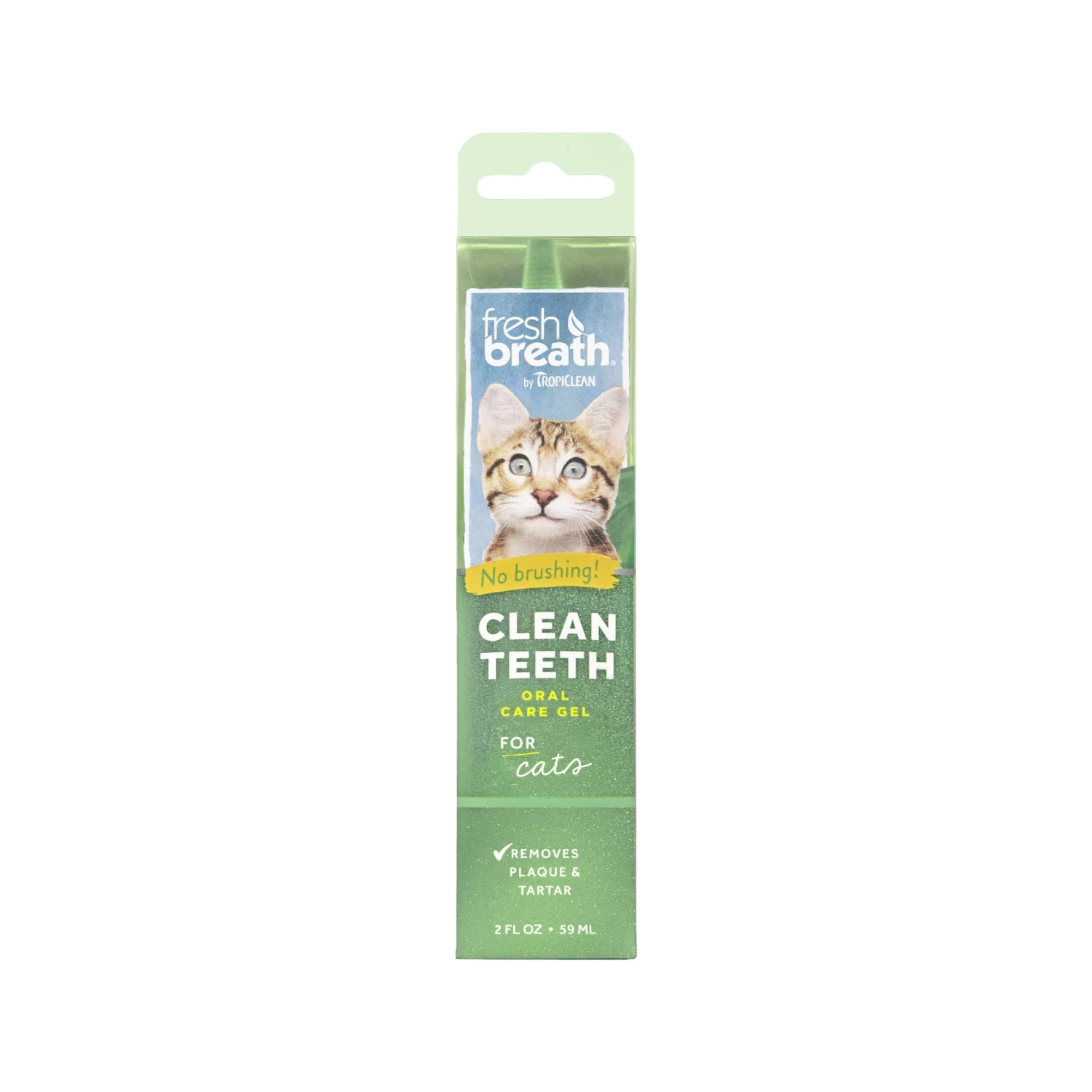 TropiClean - Fresh Breath Clean Teeth OralCareGel - Cat - Afbeelding 2